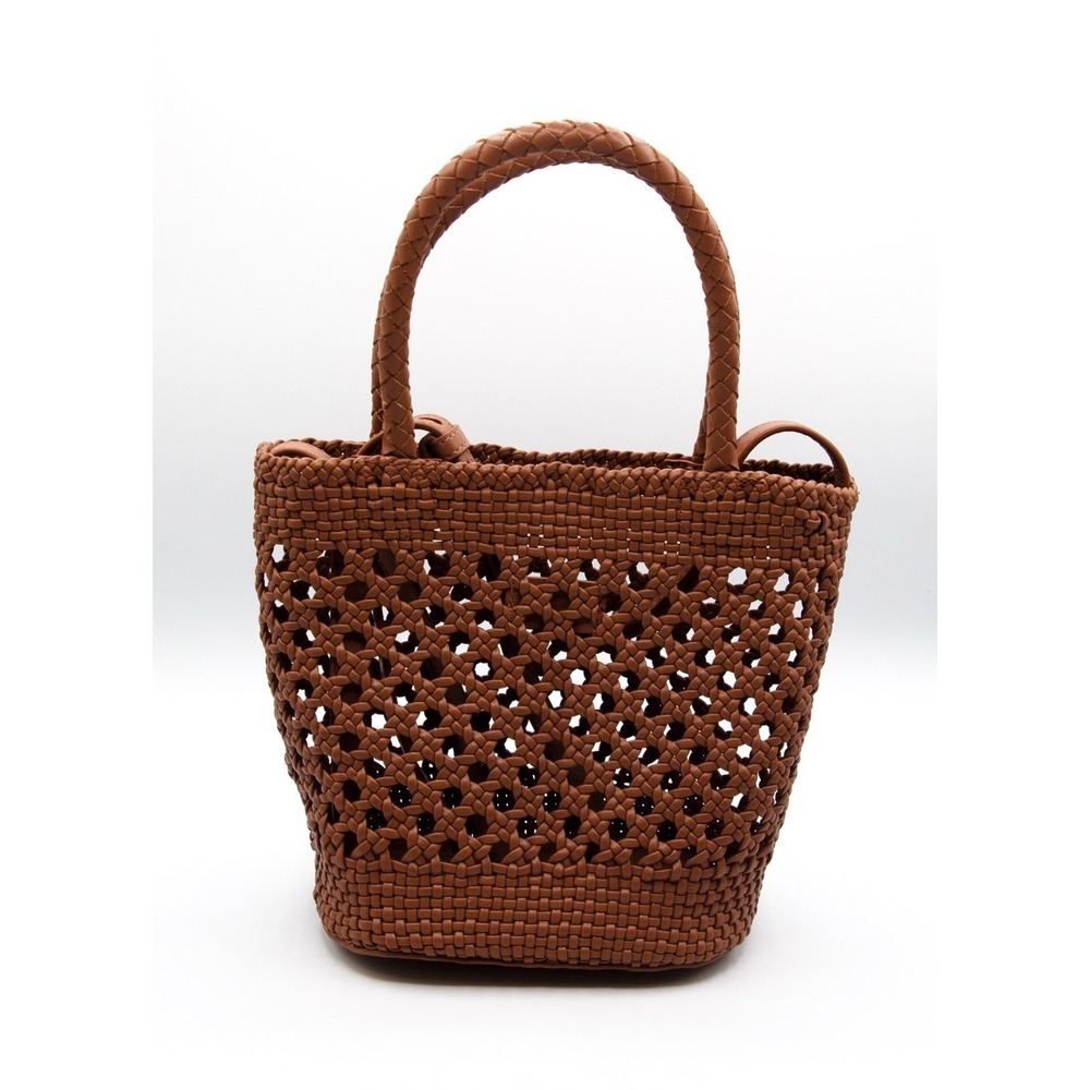 Loft Crochet Crossbody Bag Boho Classic‎ Brown - Picture 5 of 8